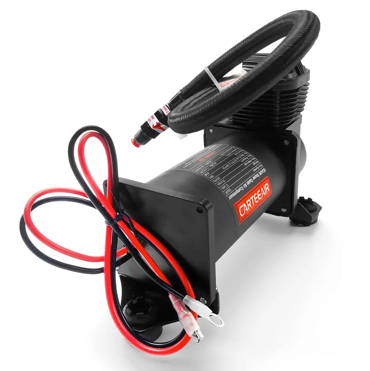 CarteeAir 420SQ Super Quiet Air Compressor (Black)