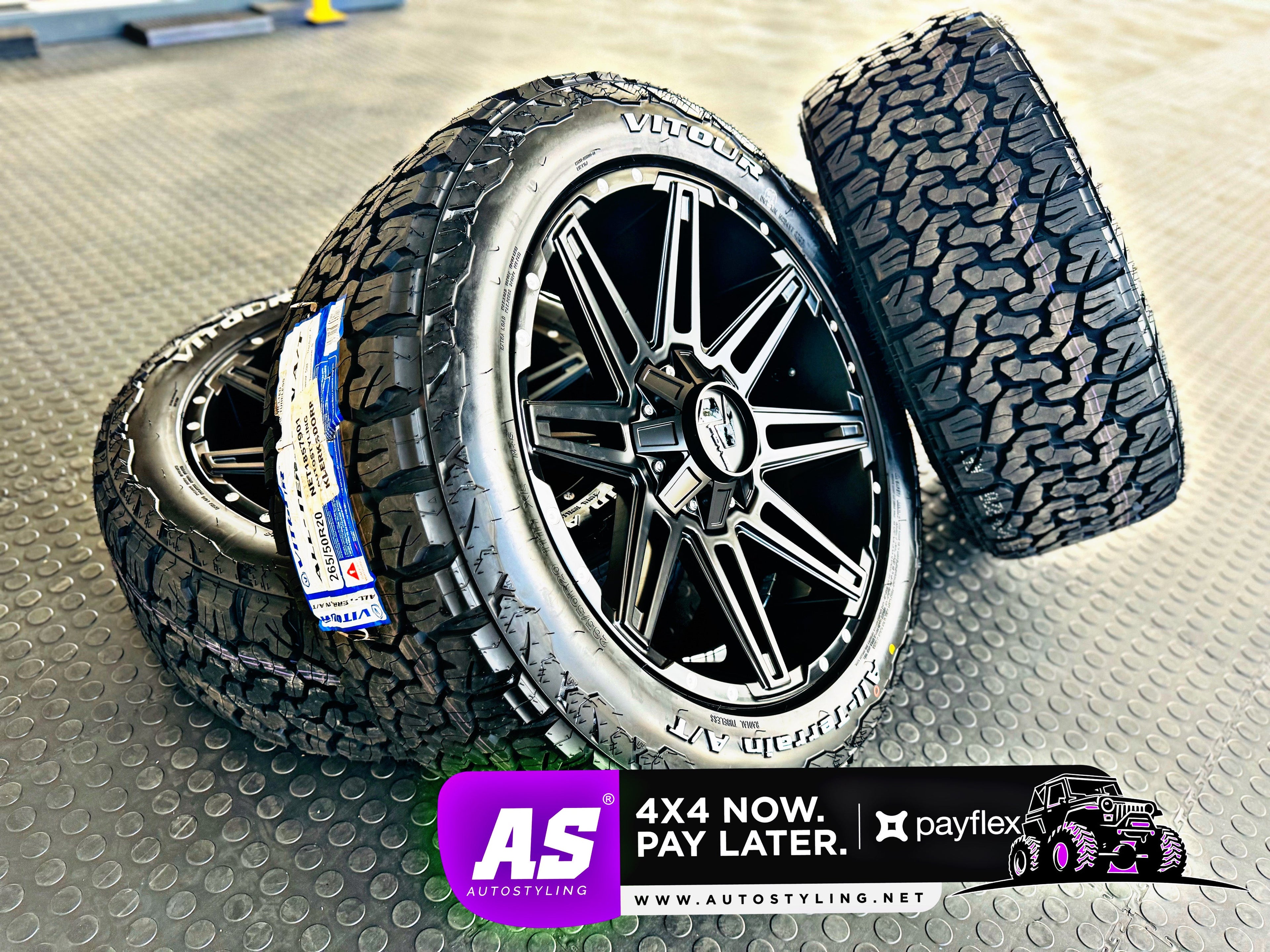 265/50/20 VITOUR ALL TERRAIN WHITE LETTERS