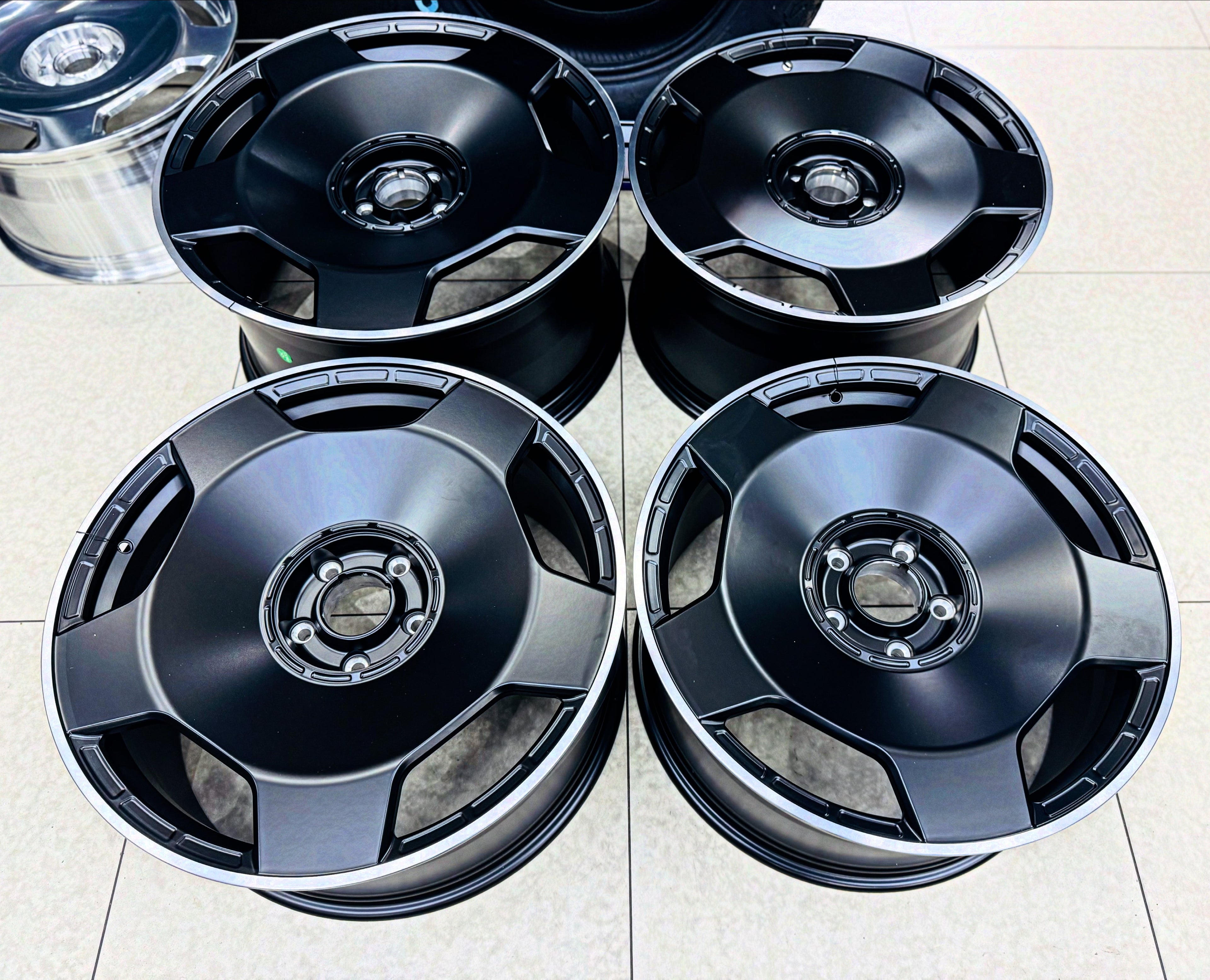 23” MB 5/112 FORGED MATT BLACK