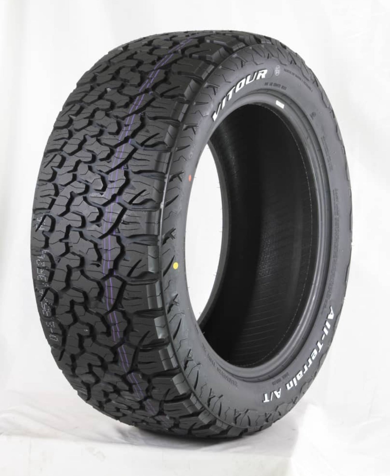 285/55/20 VITOUR ALL TERRAIN WHITE LETTERS