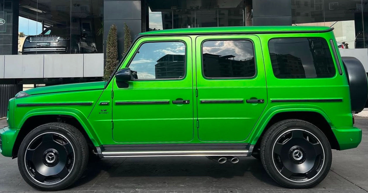 22" G-WAGON MB 5/130 MATT BLACK