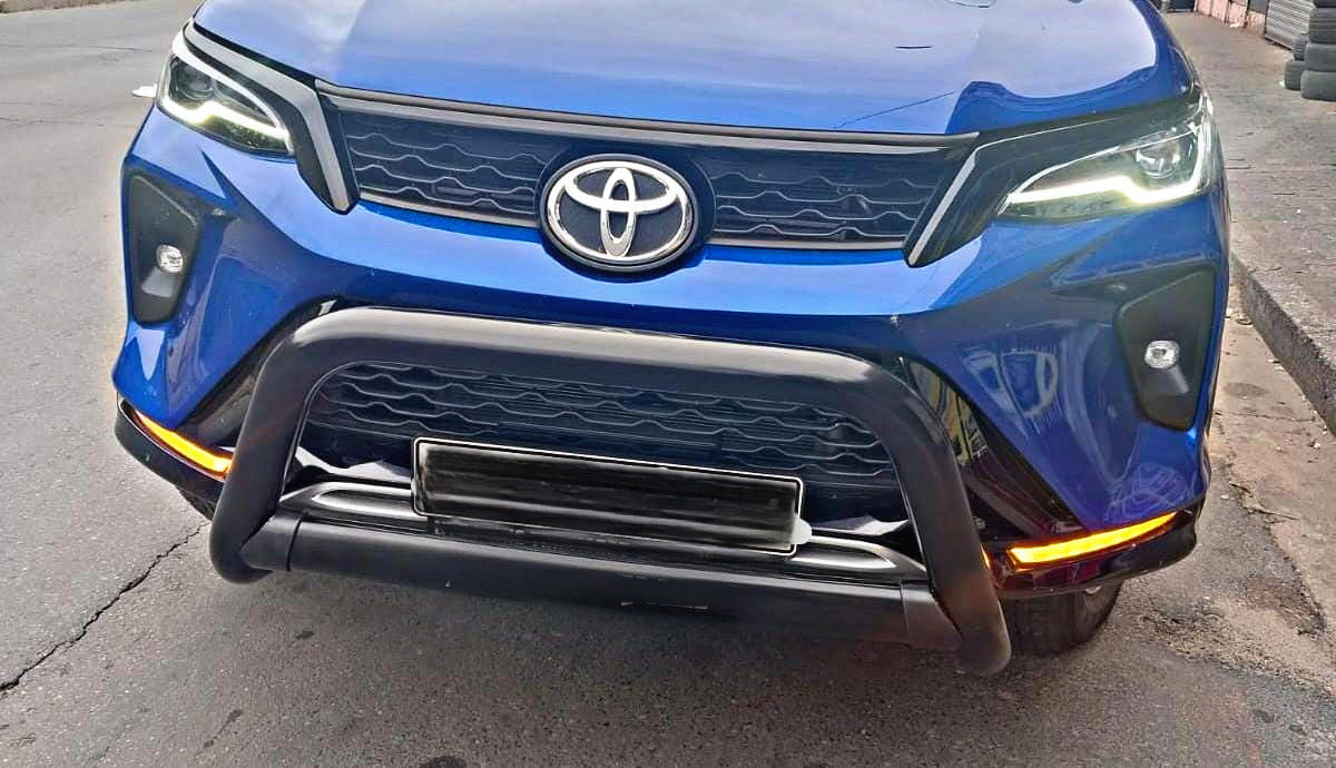 TOYOTA FORTUNER  2016+ NUDGE BAR BLACK