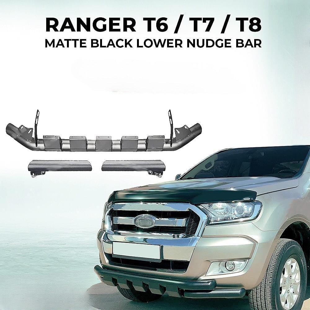 BUMPER GUARD / NUDGE BAR BLACK FITS T6/T7 FORD RANGERS 2012-2021