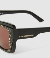 Chunky logo sunglasses