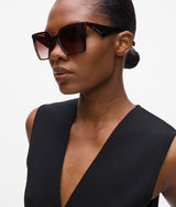 Slim geometric sunglasses