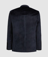 Velvet high-stand collar jacket