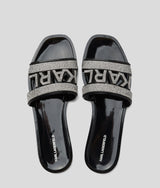 JELLY RHINESTONE SANDALS