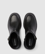 Kreeper mid-calf wedge boots