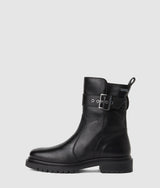 Binky mid-calf buckle boots