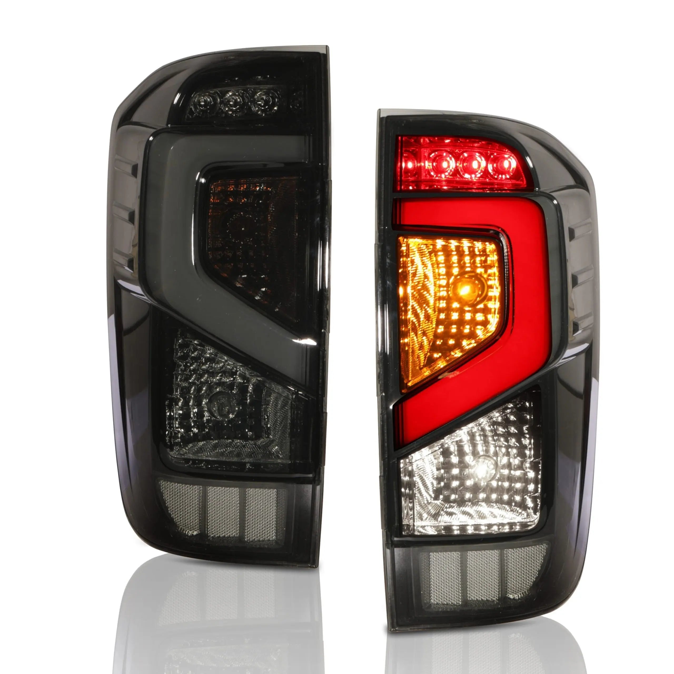 Nissan Navara NP300 (15-On) Smoked Black LED OEM Style Taillights
