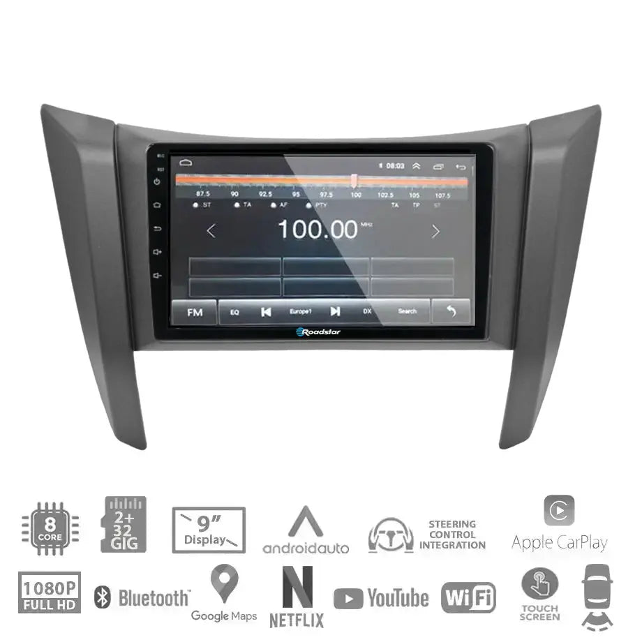 Nissan Navara NP300 (17-22) - 9 Inch Roadstar Android Entertainment & GPS System