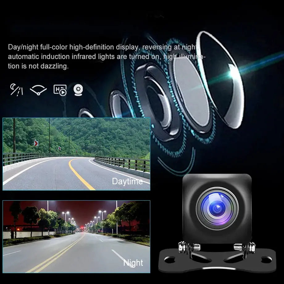 Roadstar - 10.26 Inch 2-Way DVR Camera Screen With Apple Carplay & Android Auto