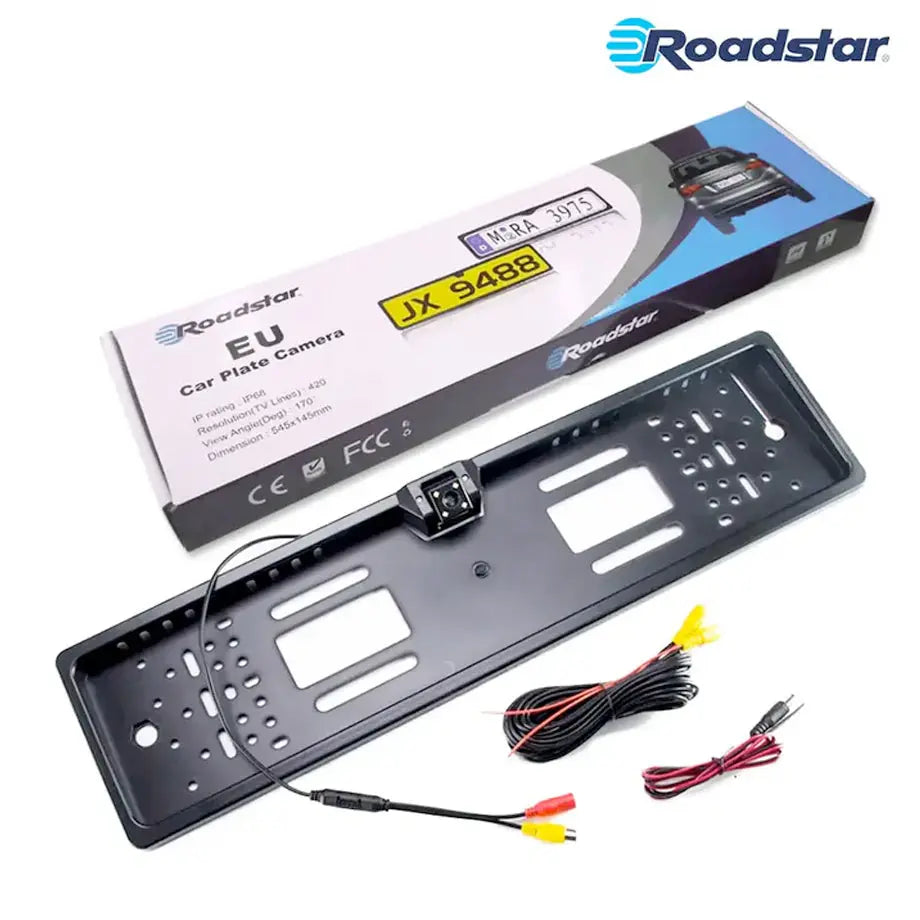 Roadstar 5.25 Inch Single Din Media Player +FREE Number Plate Camera