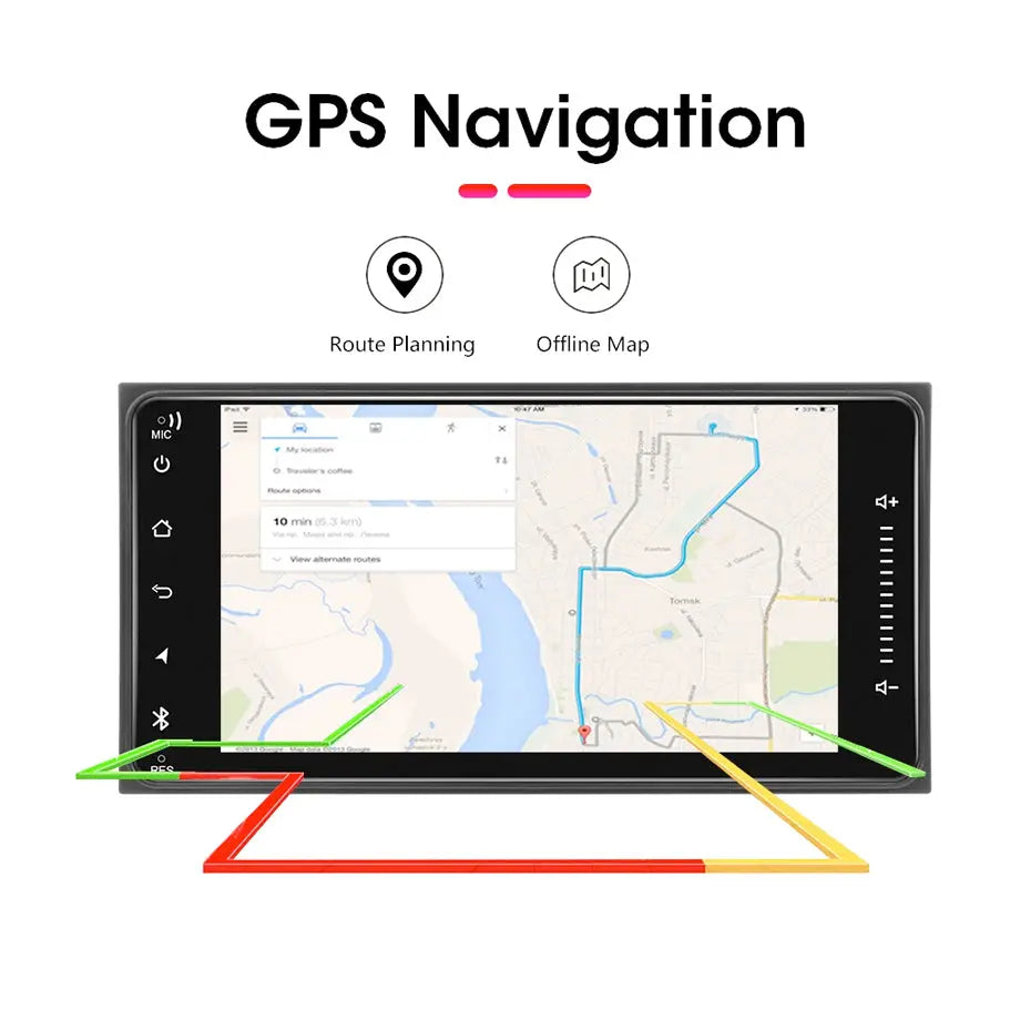 Roadstar - 7 Inch Toyota Android Multimedia Unit With Apple Airplay & Android Auto