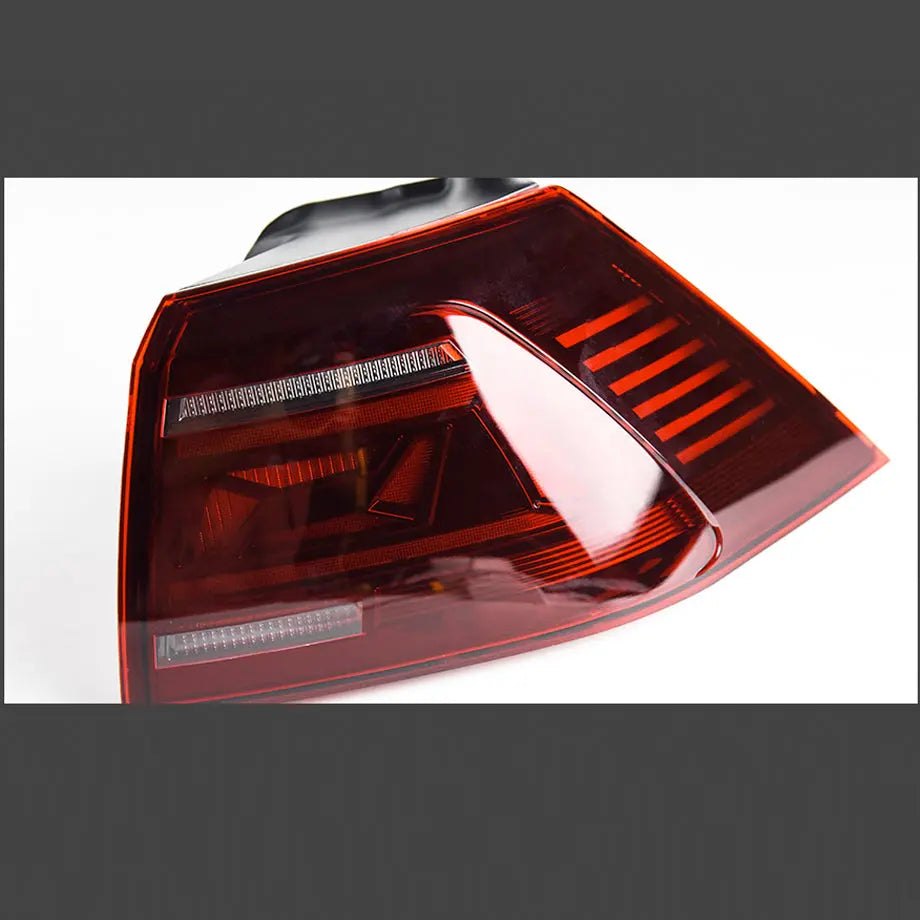 Suitable To Fit - VW Golf 7 / 7.5 IQ Style Smoked Red LED Sequential Taillights