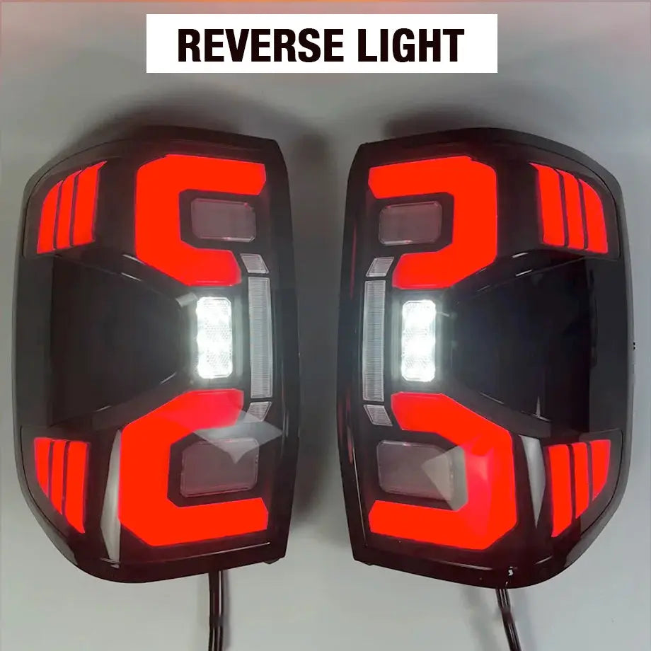 Suitable To Fit - Ranger Next Gen (22-On) Smoked Black 3D Bar Style LED Tailights