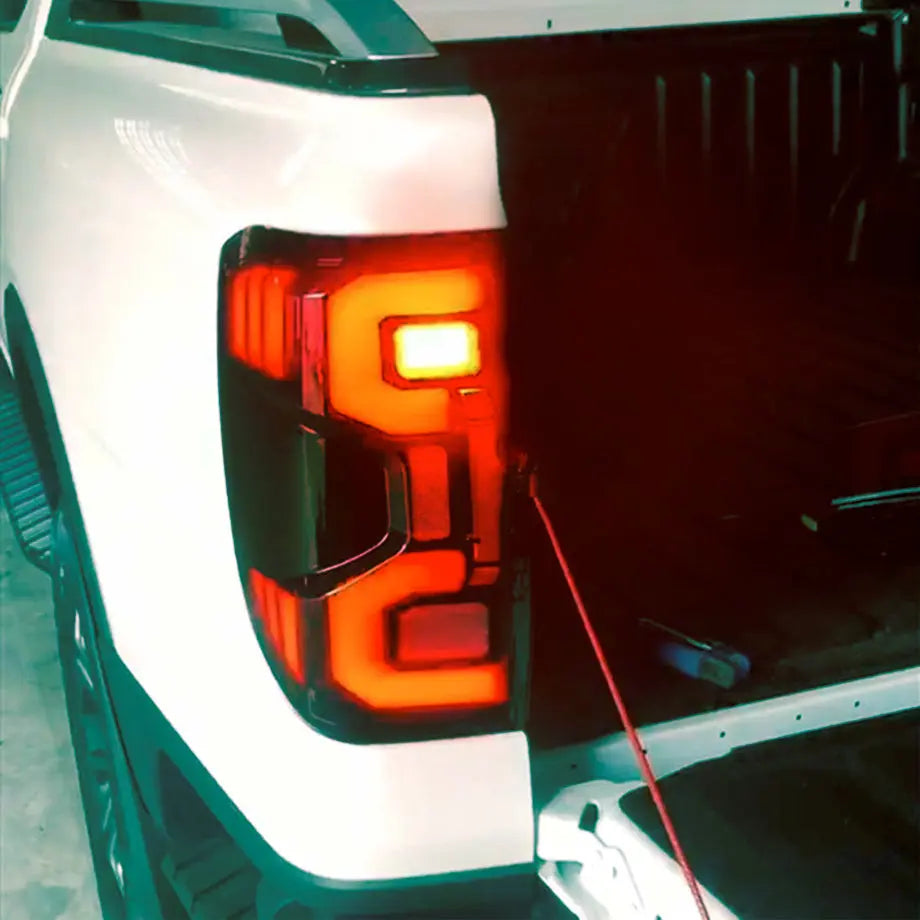 Suitable To Fit - Ranger Next Gen (22-On) Smoked Black 3D Bar Style LED Tailights