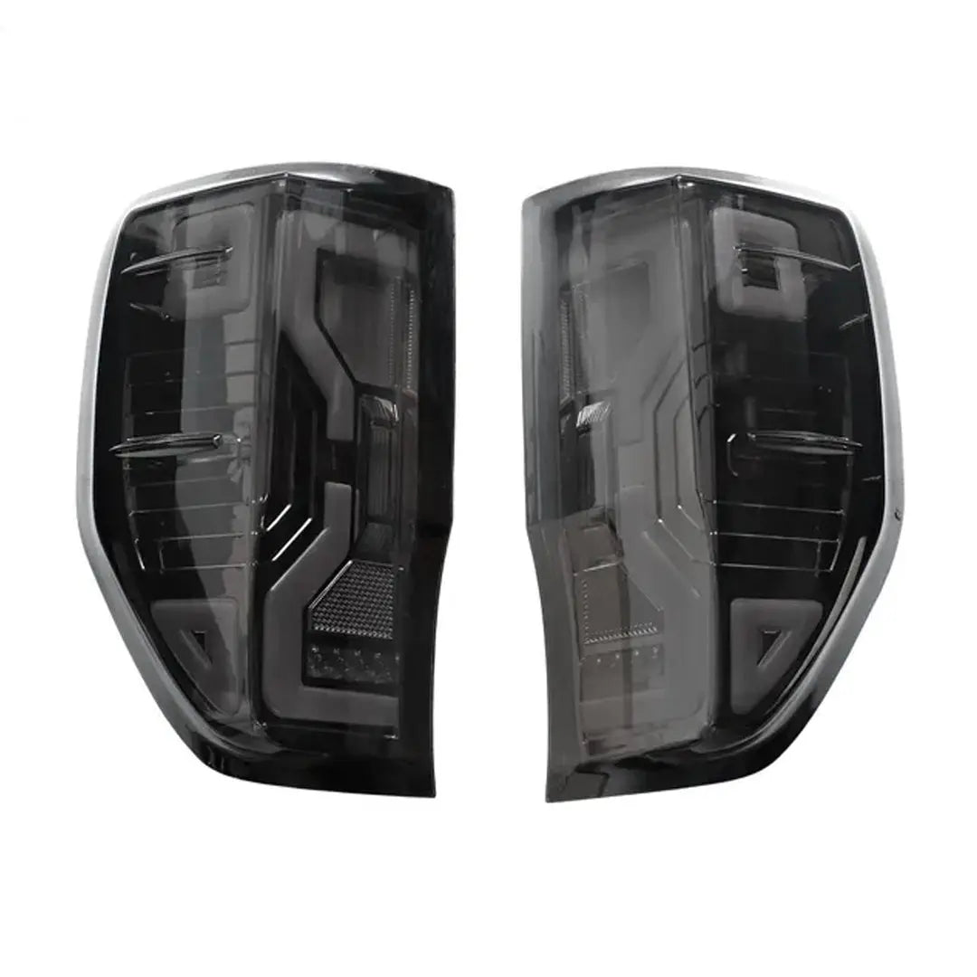 Suitable To Fit -  Ranger T6/T7/T8 (12-22) Next Gen Raptor Style Smoked Black LED Taillights