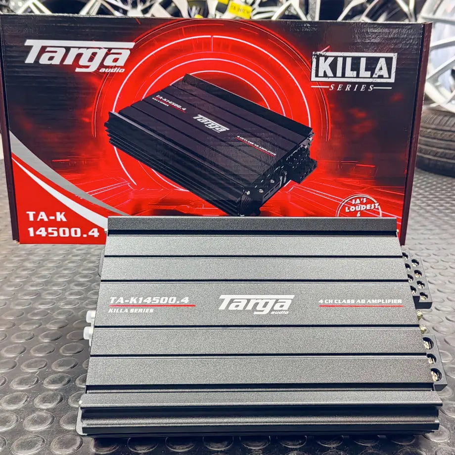 Targa TA-K14500.4 Killa Series 4-Channel Amplifier (14500W)