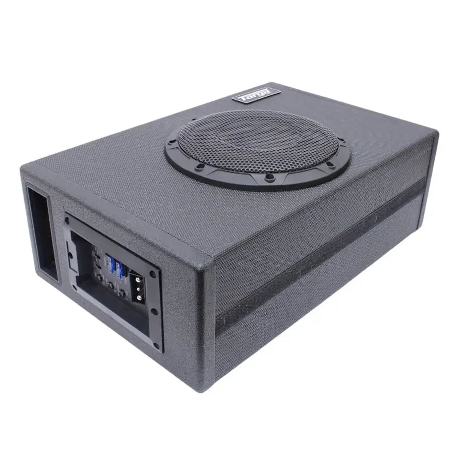 Targa TG-TSA208B 8-Inch Active Subwoofer Enclosure with Built-In Amplifier - 12000W