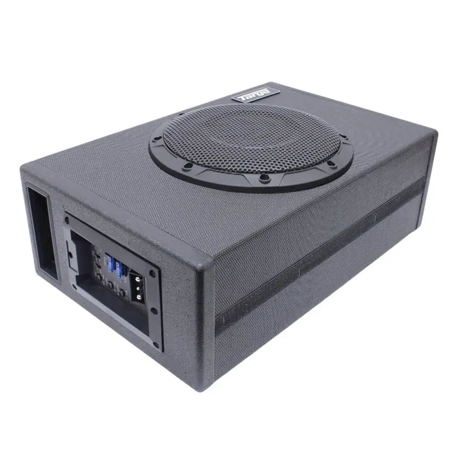 Targa TG-TSA258B 10-Inch Active Subwoofer Enclosure with Built-In Amplifier - 15000W
