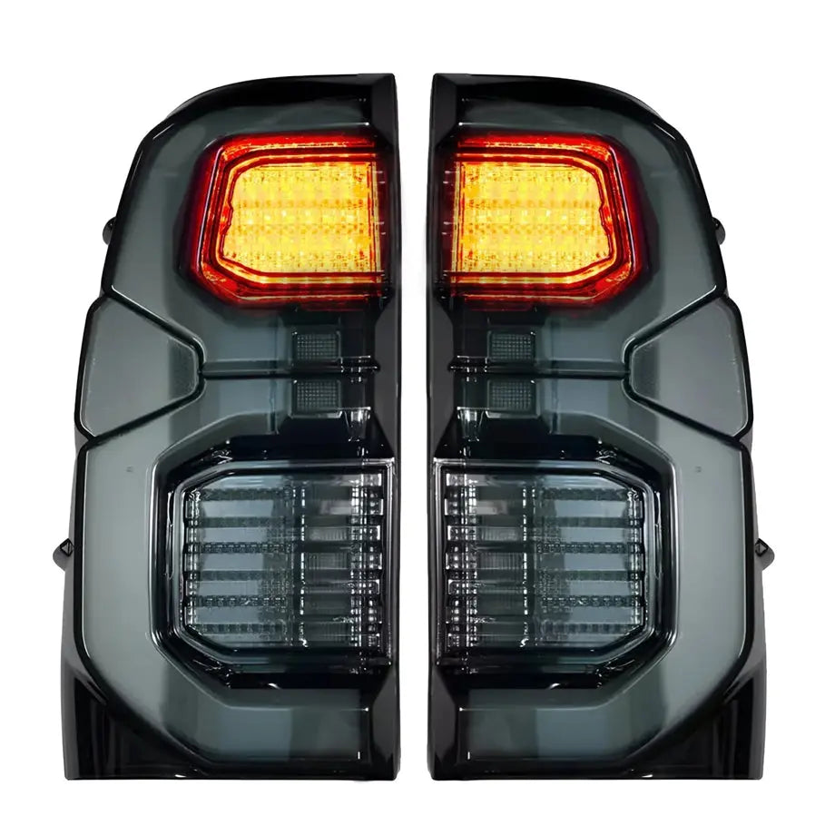 Toyota Hilux GR Sport Style (16-On) Smoked Black LED Taillights