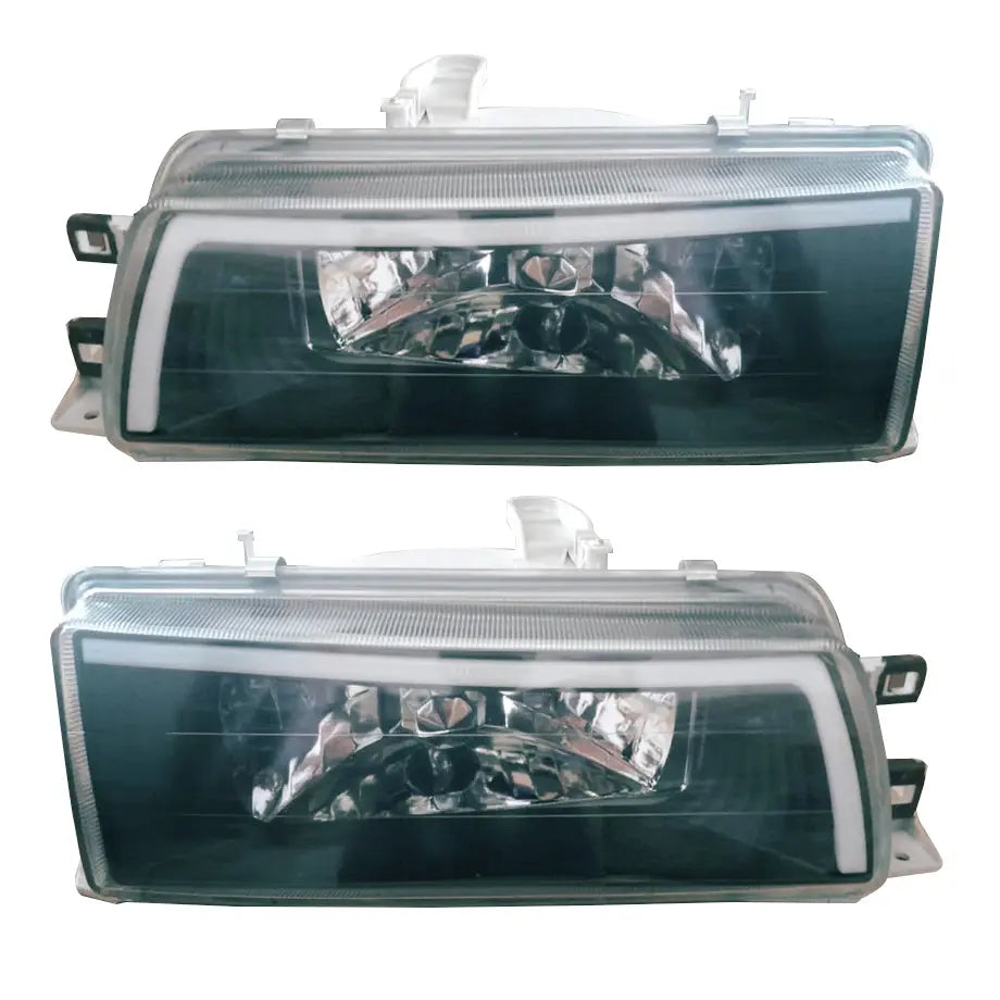 Toyota Twincam (88-93) Crystal Black DRL LED Headlights
