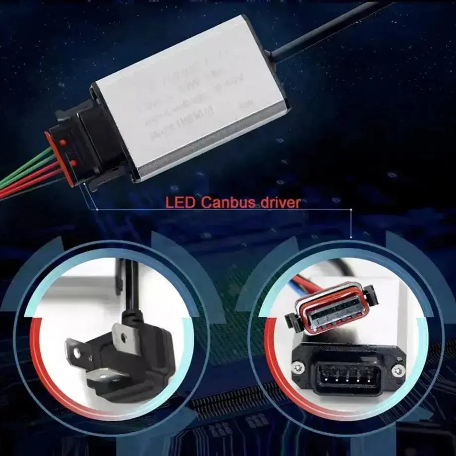 Turbo LED Canbus Headlight Bulb Kit - H3