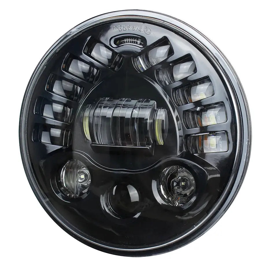 Universal - 7 inch Jeep Style DRL LED Projector Headlight