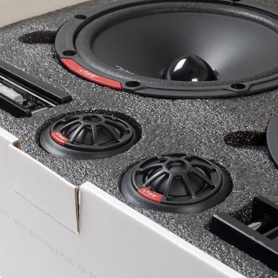 Vibe 6.5″ Slick6SQC-V9S Component Split System - 300W