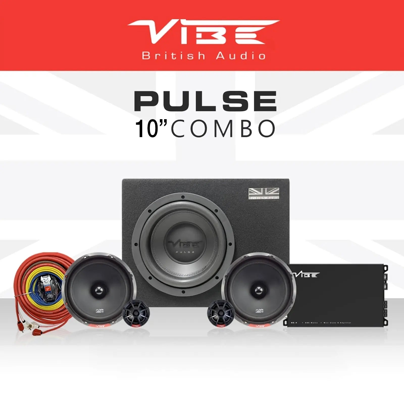 Vibe Audio 10" Pulse Audio Combo