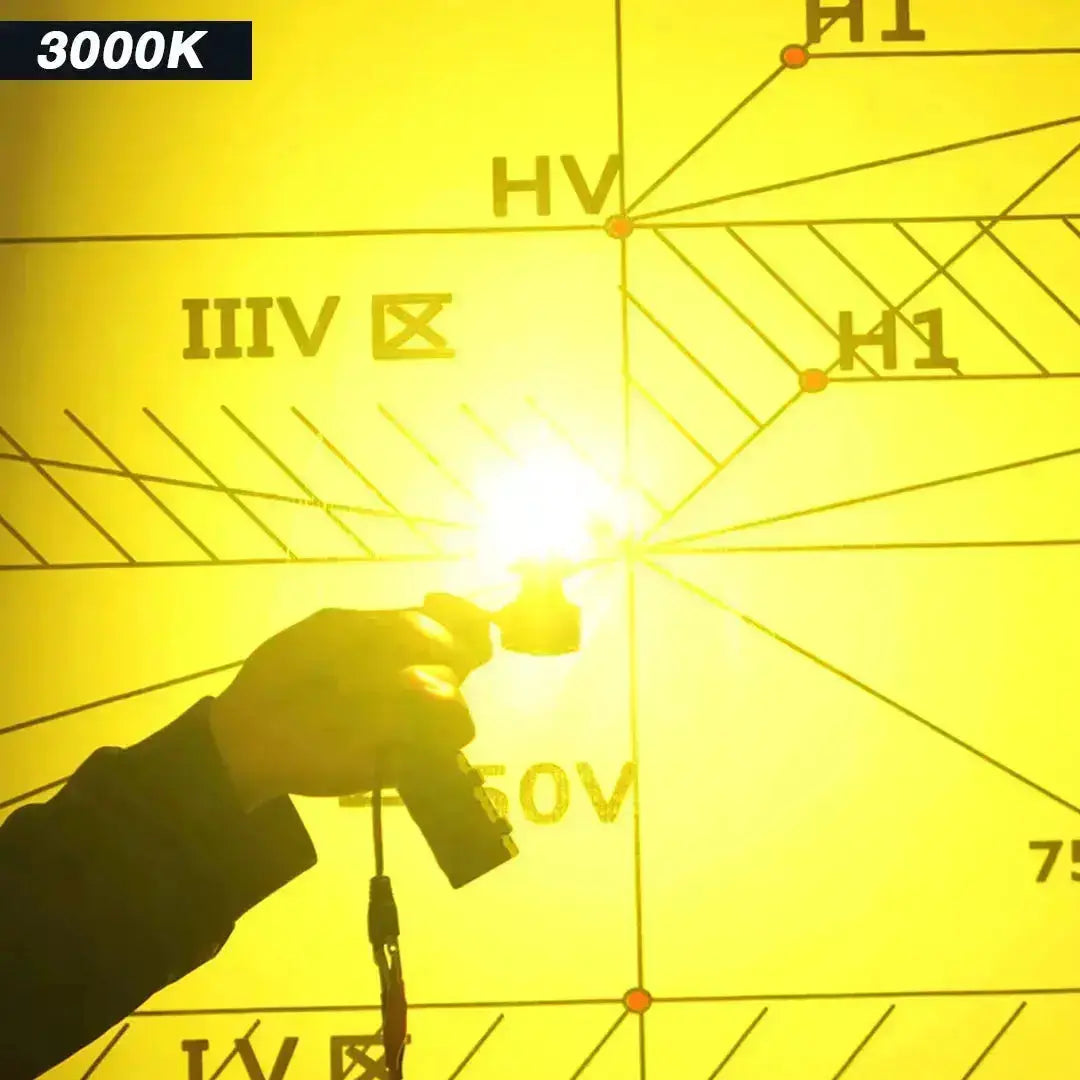 X8 3-Colour LED Canbus Bulbs - 9006