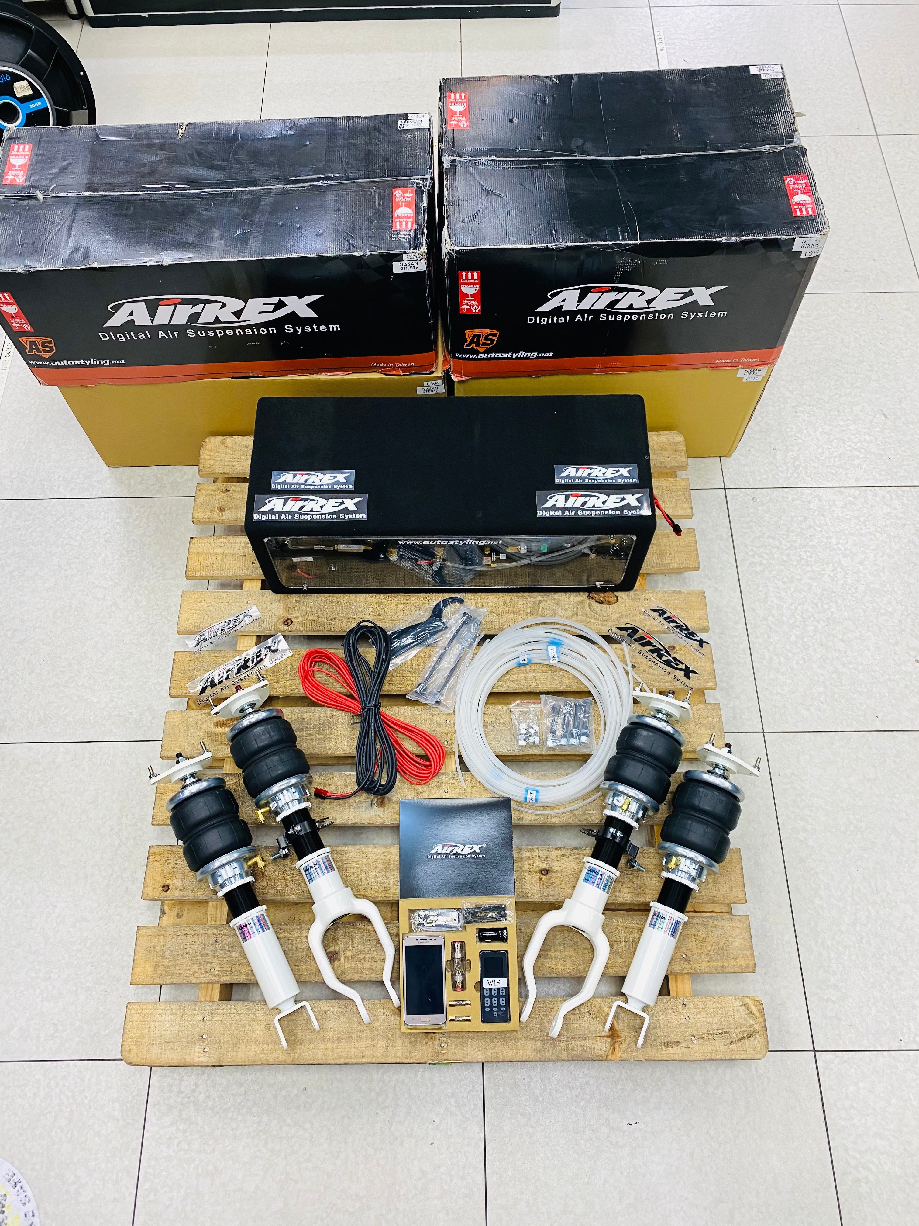 AIRREX NISSAN GTR 35 SUSPENSION KIT
