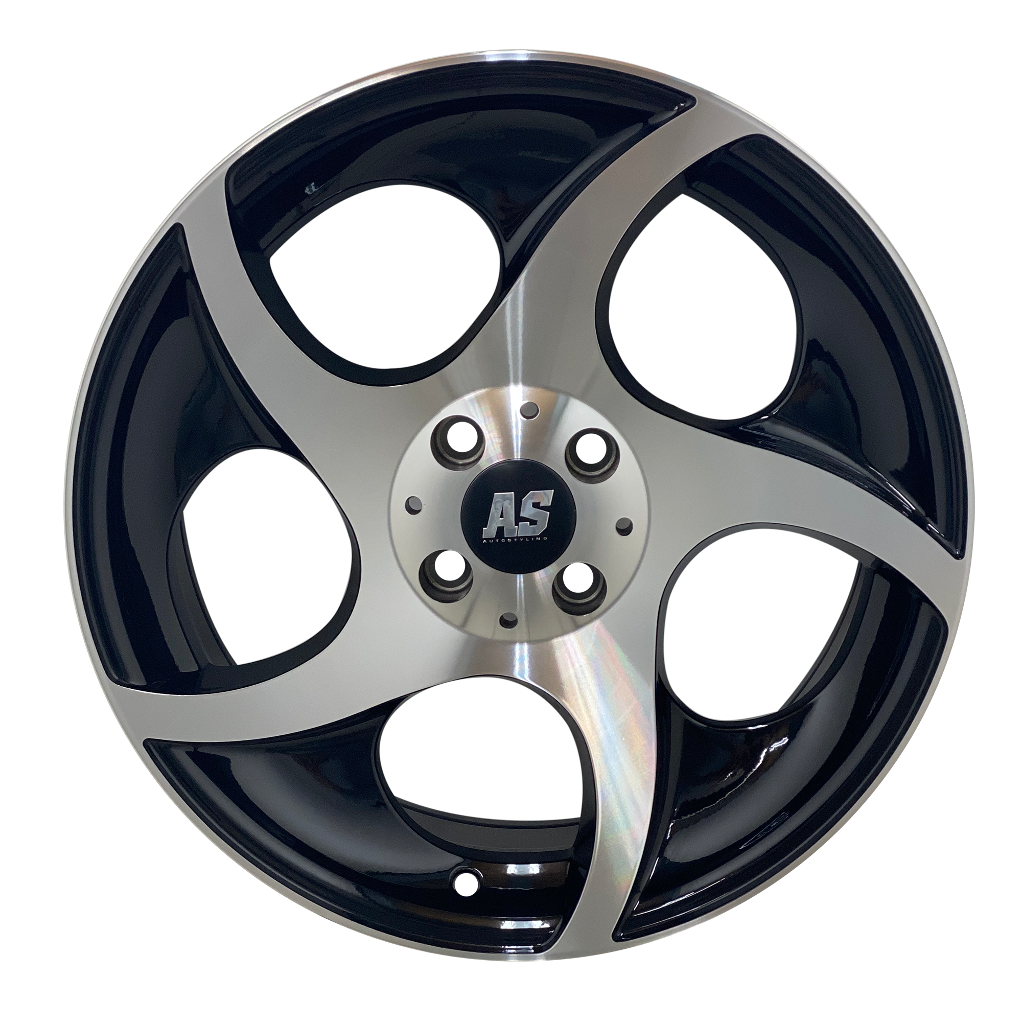 17” AS- SLR 4/100 BLACK WITH SILVER FACE