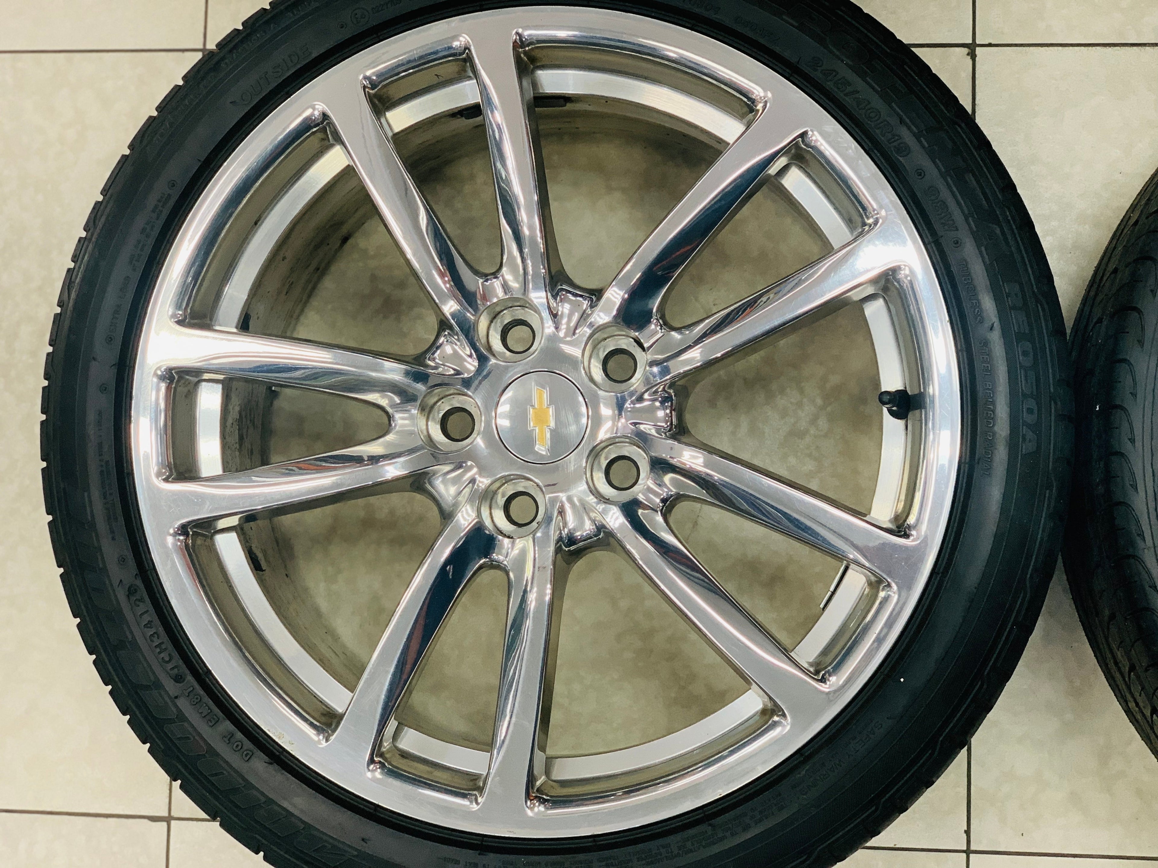CHEV LUMINA SSV PREOWNED chrome rims & tyres