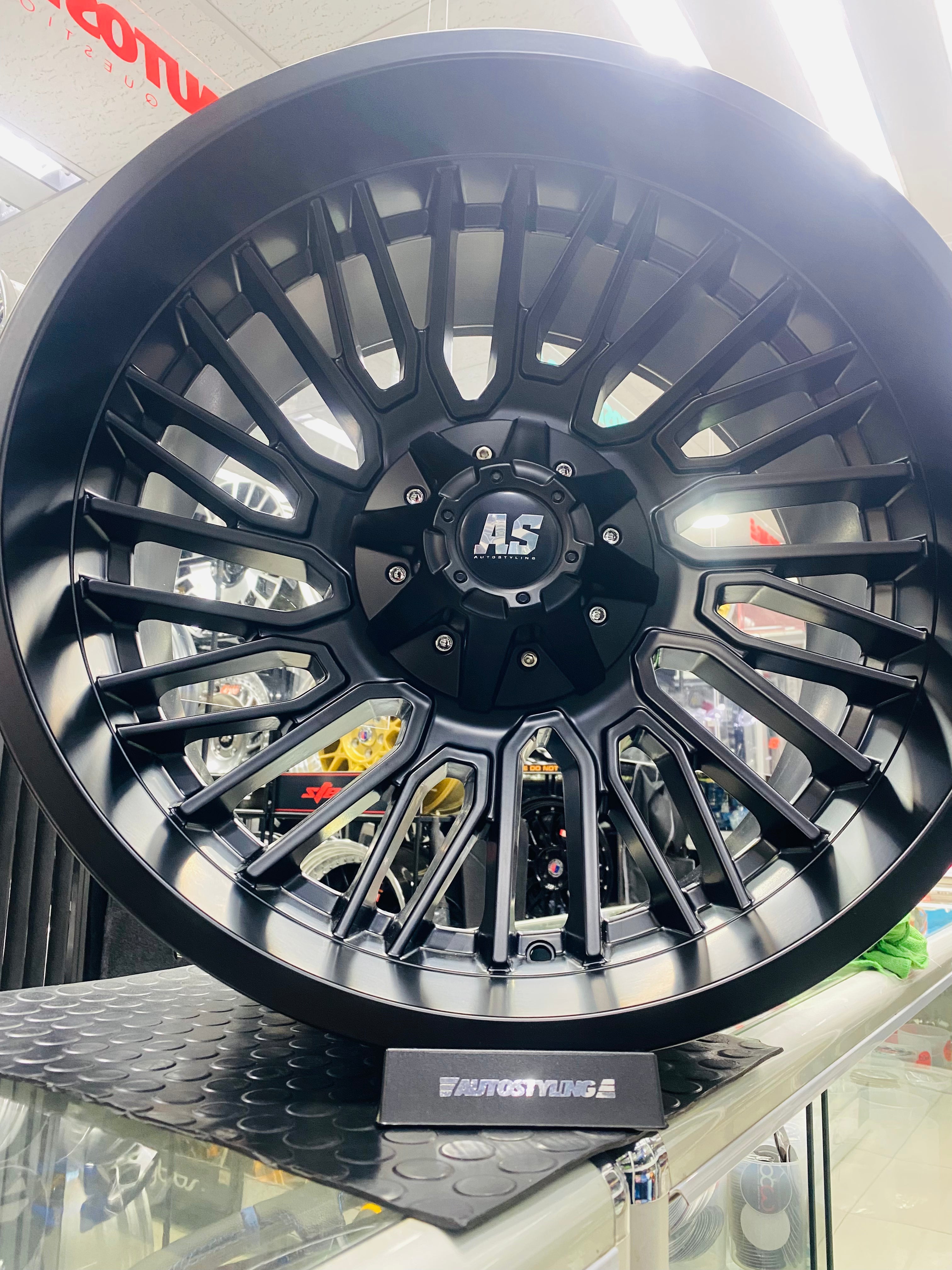 22" AS-FORGED RIMS for Ford F-150 & ranger 6/139 & 6/135 Matt BLACK