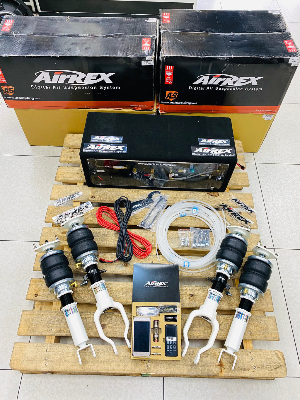 AIRREX NISSAN GTR 35 SUSPENSION KIT