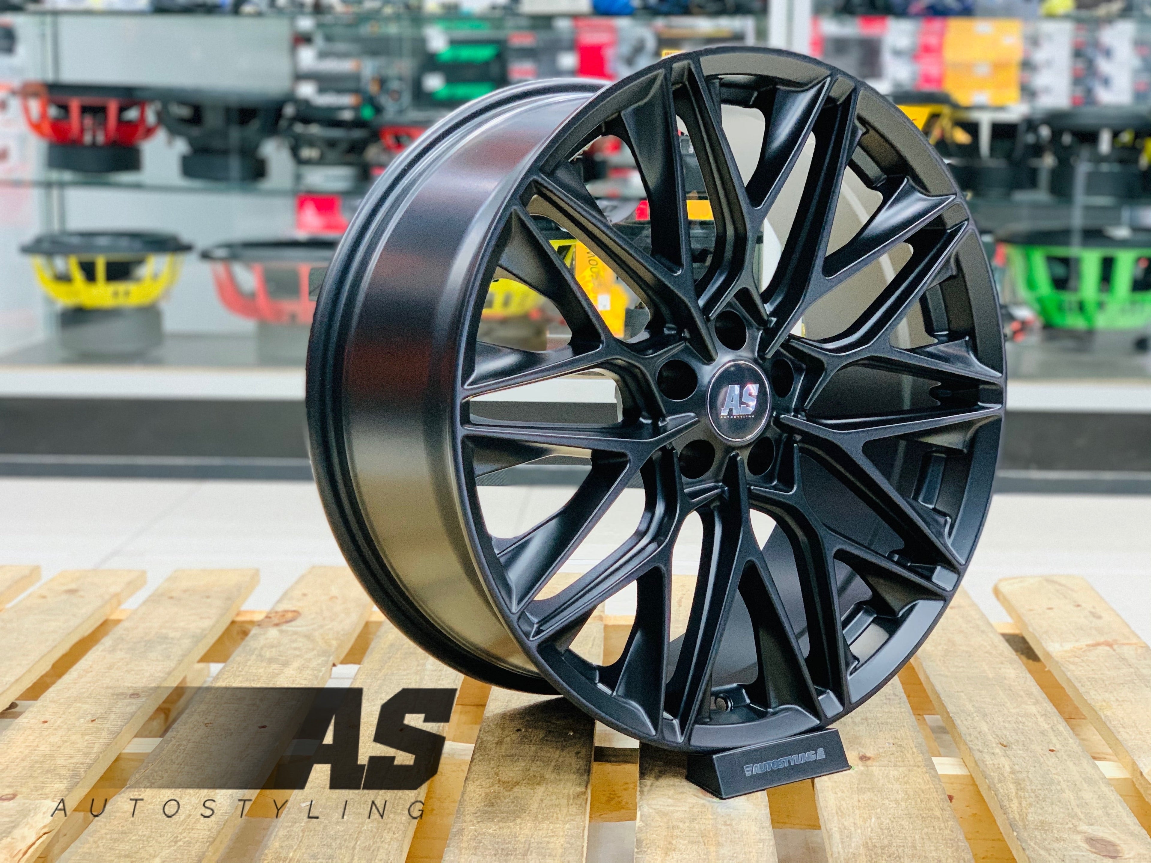 20” AS-F1202 5/112 MATT BLACK