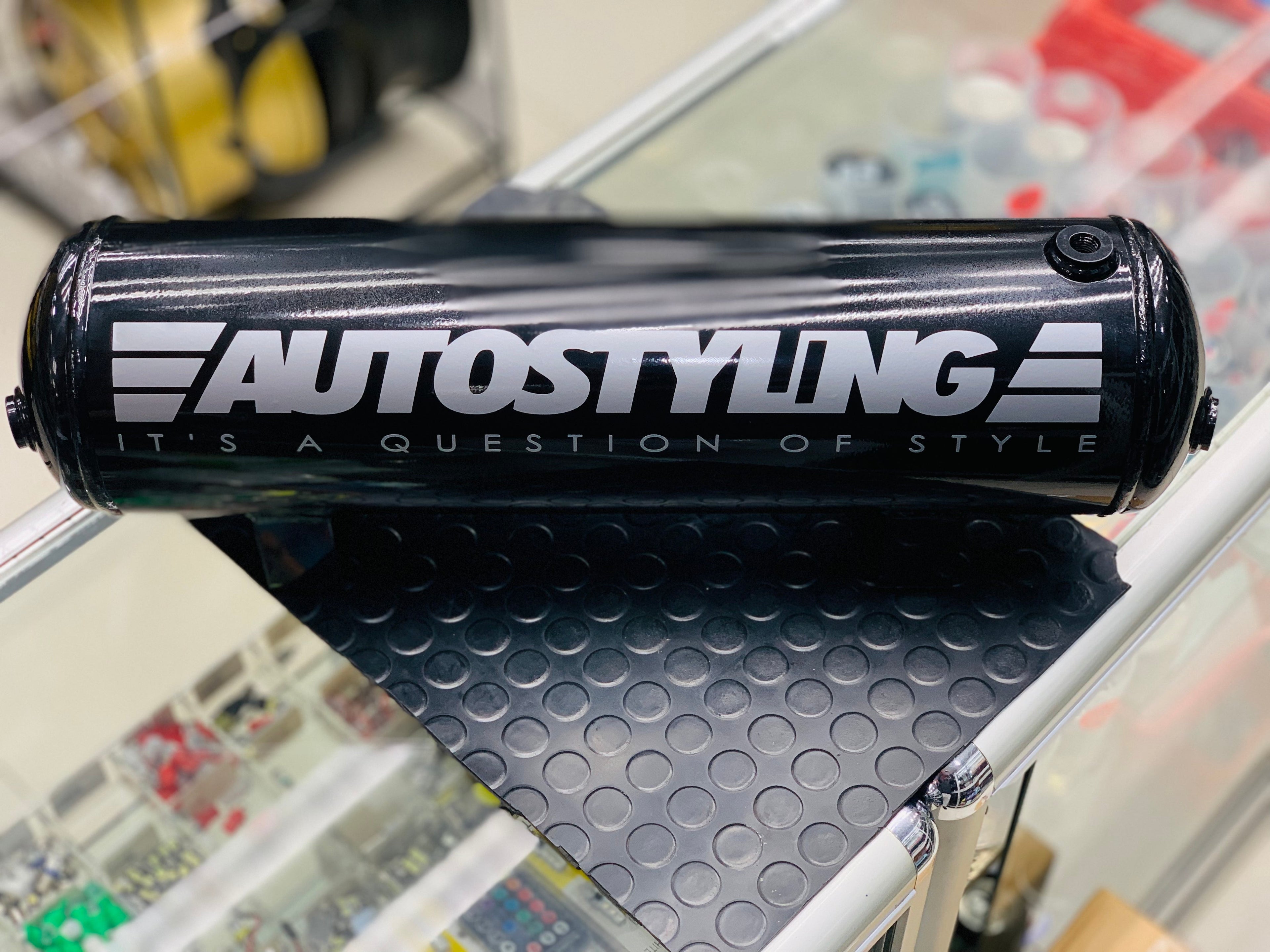 2.5 GALLON BLACK STEEL TANK