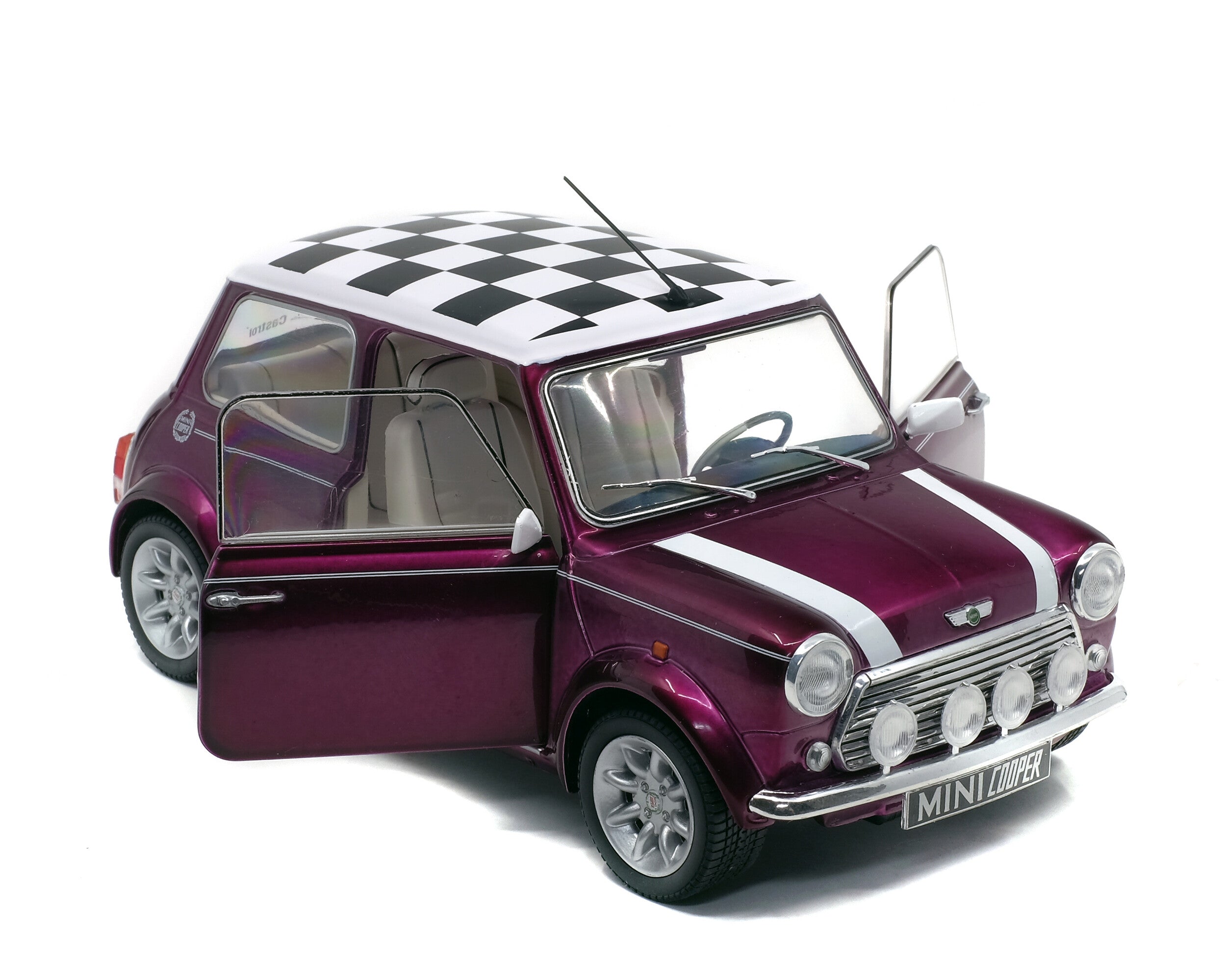 SOLIDO 1:18 SCALE MODEL CAR MINI COOPER SPORT 1997