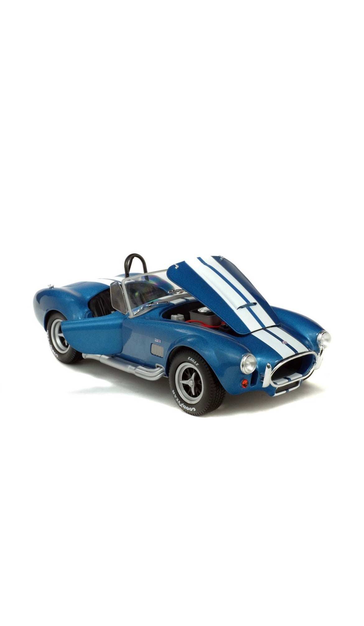 SOLIDO 1:18 SCALE MODEL CAR AC SHELBY COBRA 427 MK II - 1965