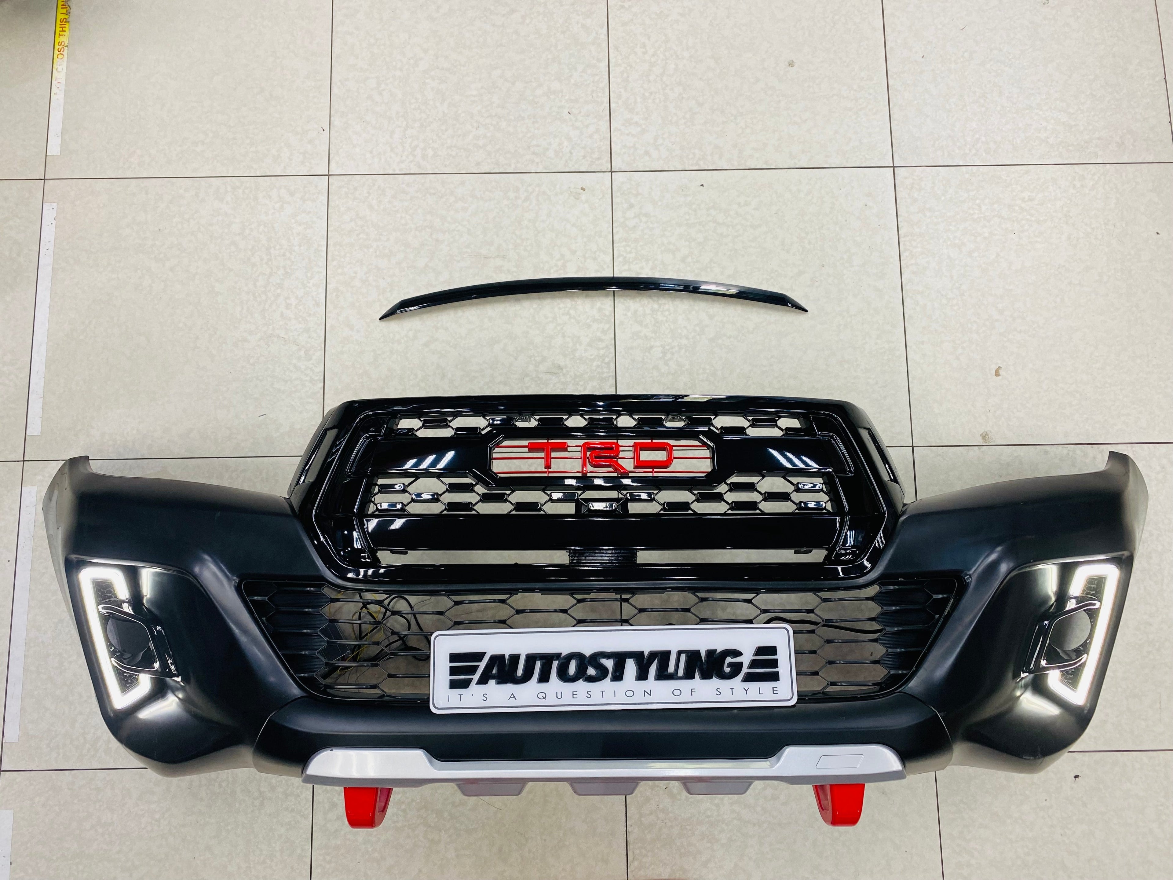 TOYOTA HILUX REVO TO ROCCO BUMPER UPGRAD