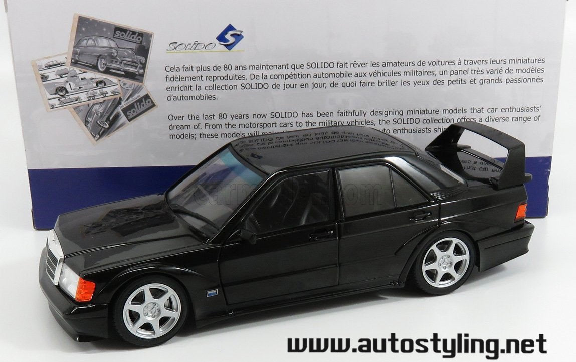 SOLIDO 1:18 SCALE MODEL CAR MERCEDES 190E EVO2
