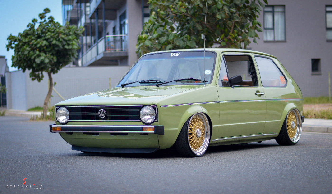 VW GOLF MK1 CHROME FRONT BUMPER
