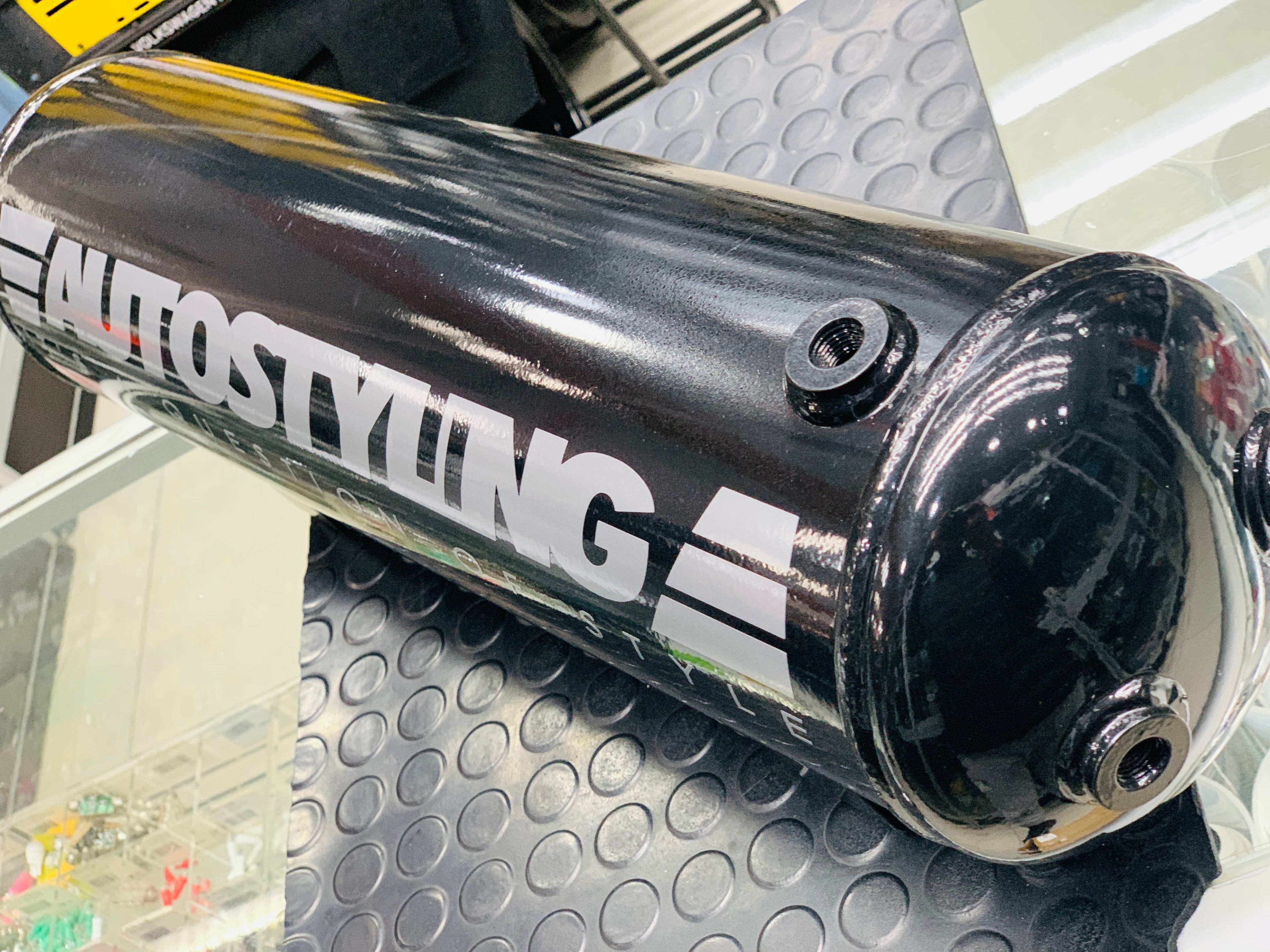 2.5 GALLON BLACK STEEL TANK