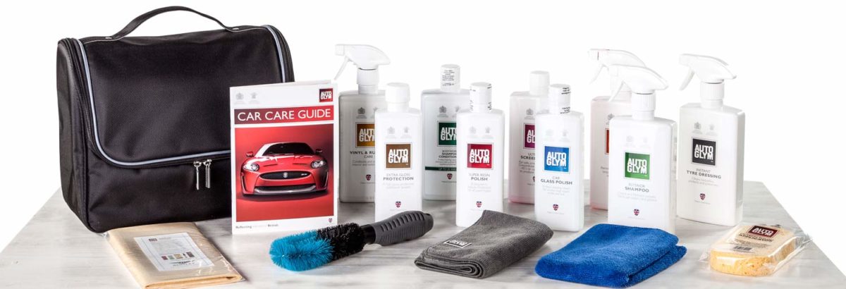 AUTOGLYM executive valet collection bag 16 items
