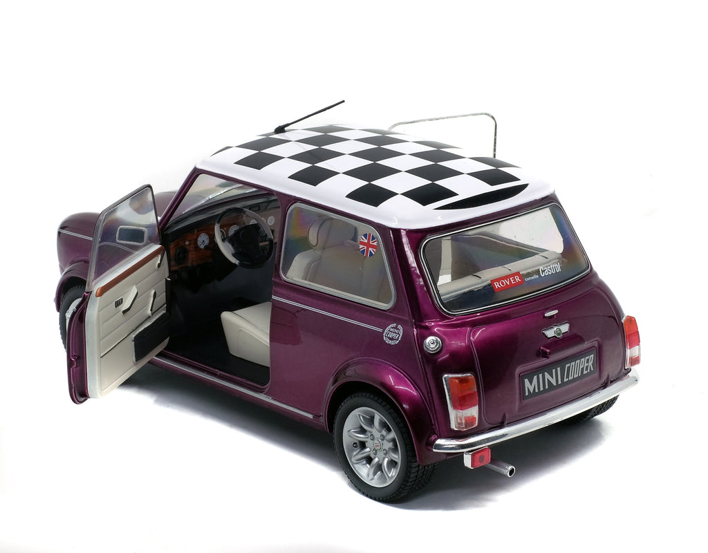 SOLIDO 1:18 SCALE MODEL CAR MINI COOPER SPORT 1997