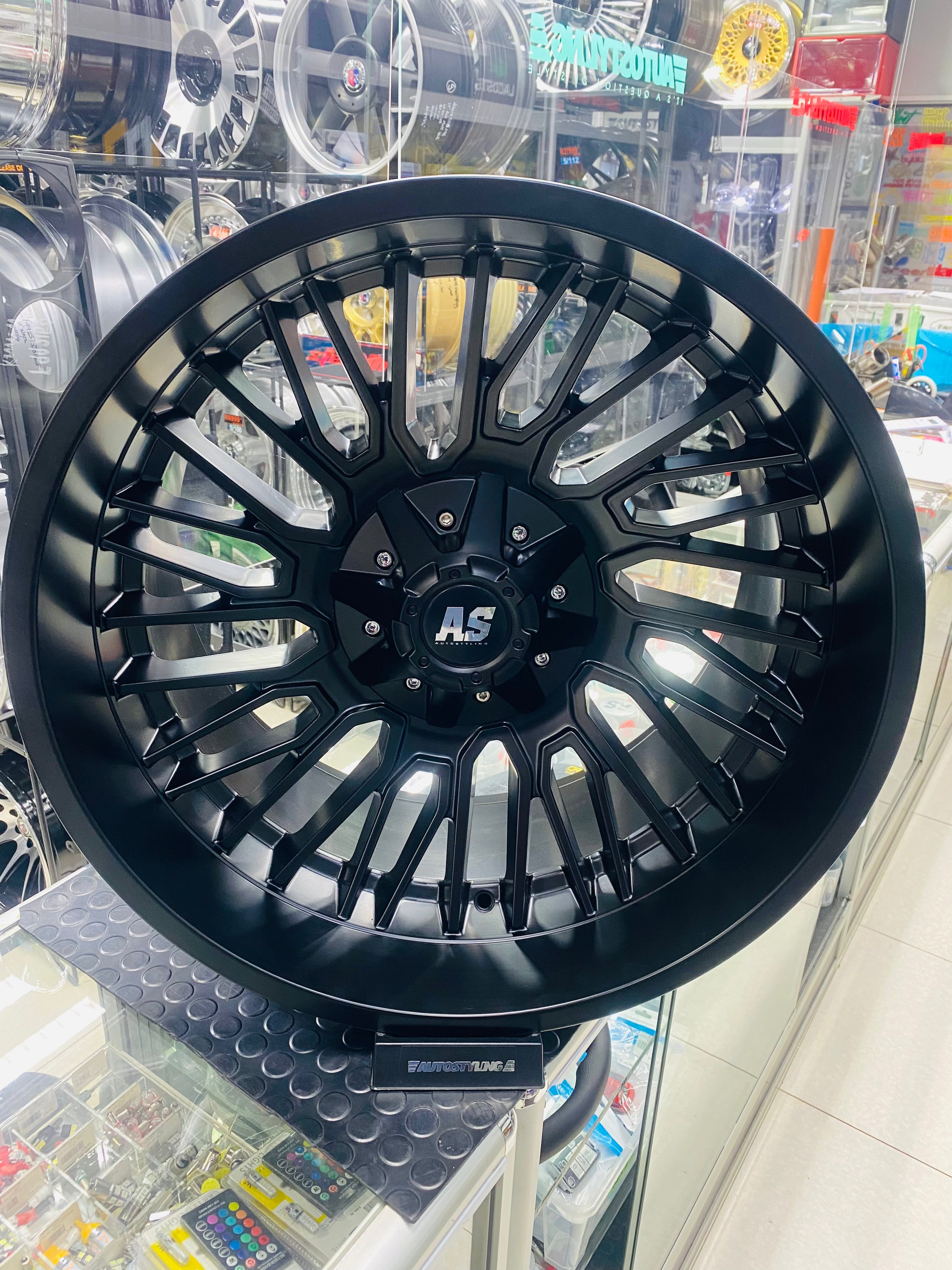 22" AS-FORGED RIMS for Ford F-150 & ranger 6/139 & 6/135 Matt BLACK