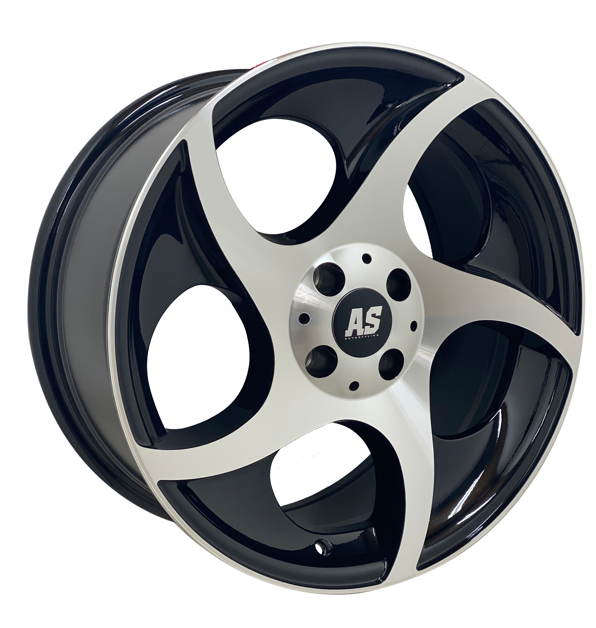 17” AS- SLR 4/100 BLACK WITH SILVER FACE