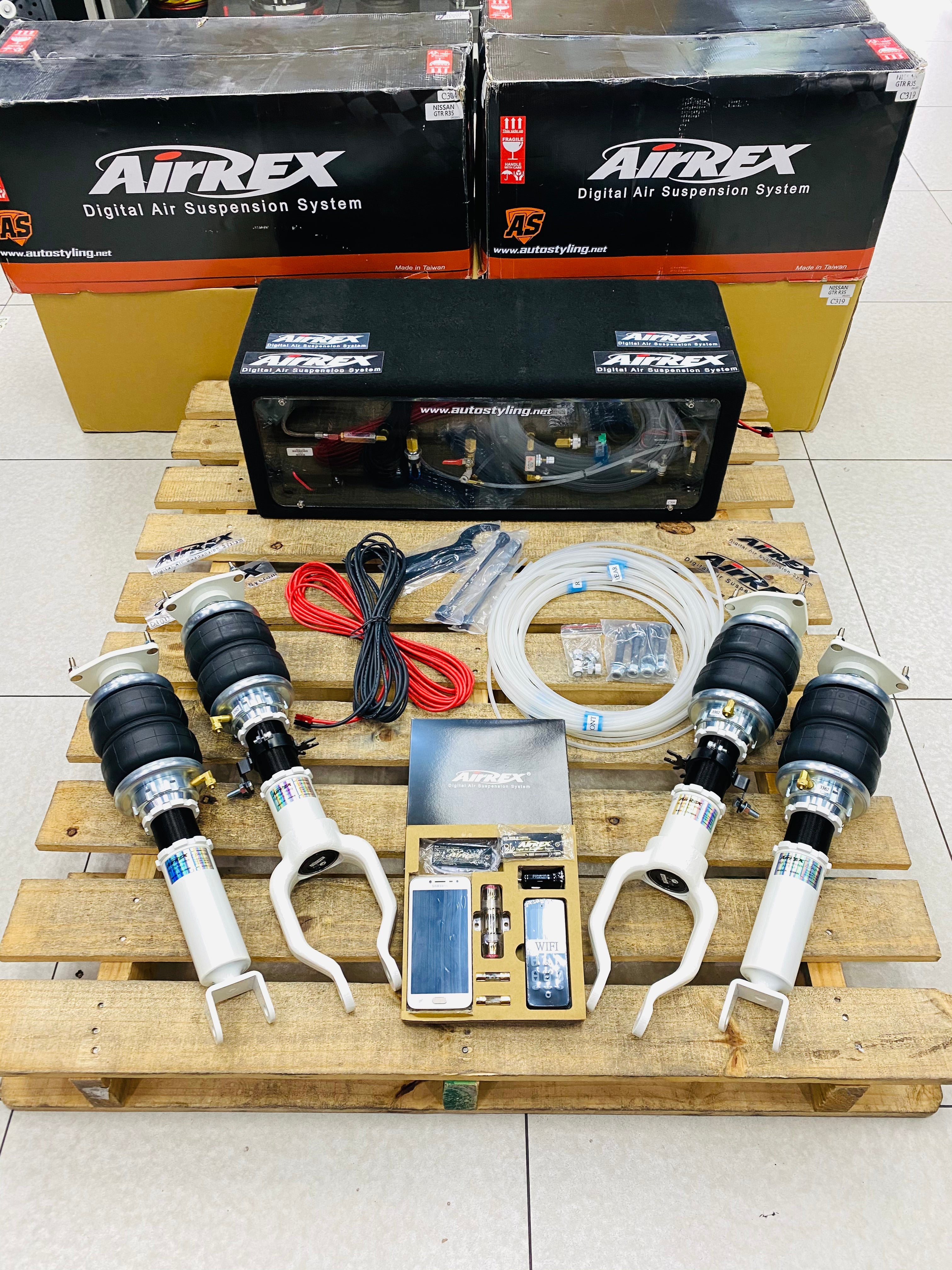 AIRREX NISSAN GTR 35 SUSPENSION KIT